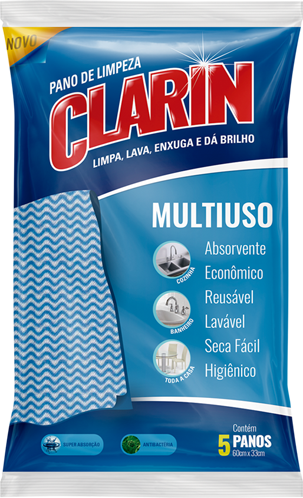 Pano de Limpeza Multiuso